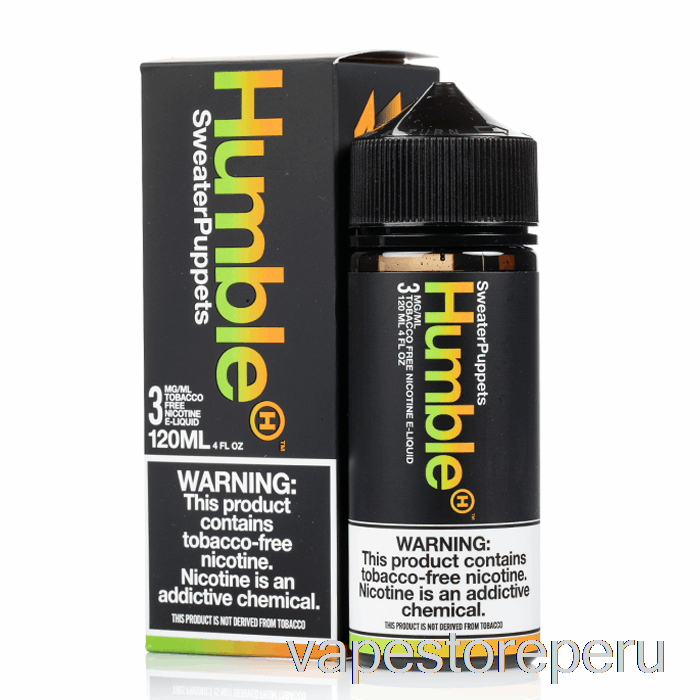 Marionetas De Suéter Recargables Vape - Humilde Jugo Co. - 120ml 0mg